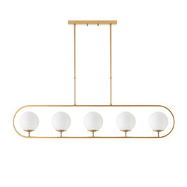 Opviq Jewel - 10620 Lámpara de araña Oro brillante